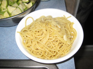 spaghetti butter and garlic