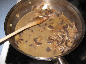 mushroom sauce