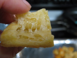 cheesy crackers 3 closeup