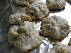 nutty biscuits